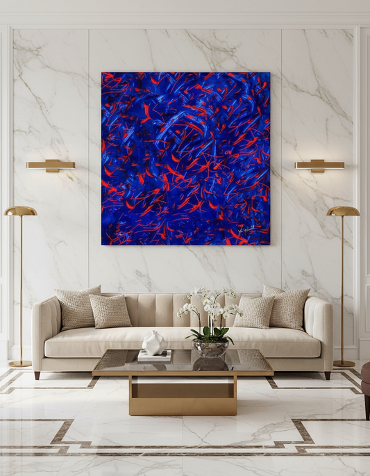 Rose Petals  (Print on Canvas) - Jumper Maybach
