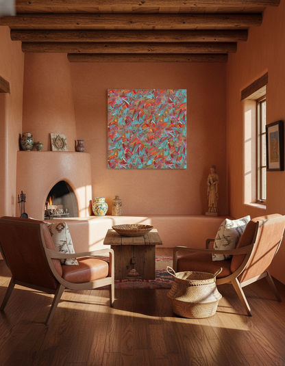 Santa Fe  (Print on Canvas) - Jumper Maybach