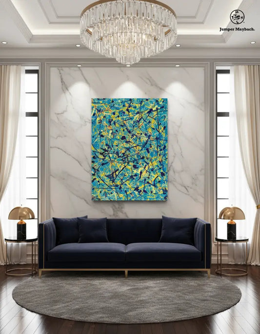 Saturn Sunrise - Original Painting - Jumper Maybach