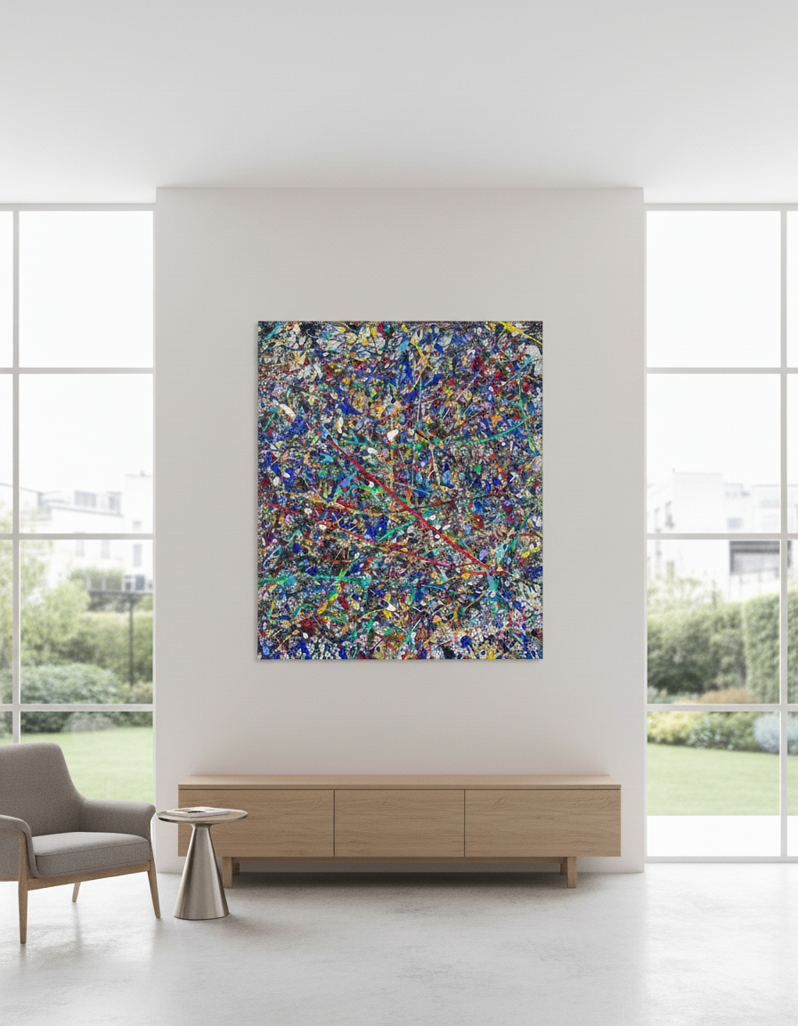 Shooting Star  (Print on Canvas) - Jumper Maybach