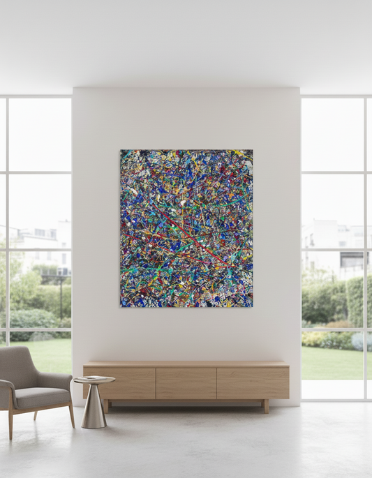 Shooting Star  (Print on Canvas) - Jumper Maybach