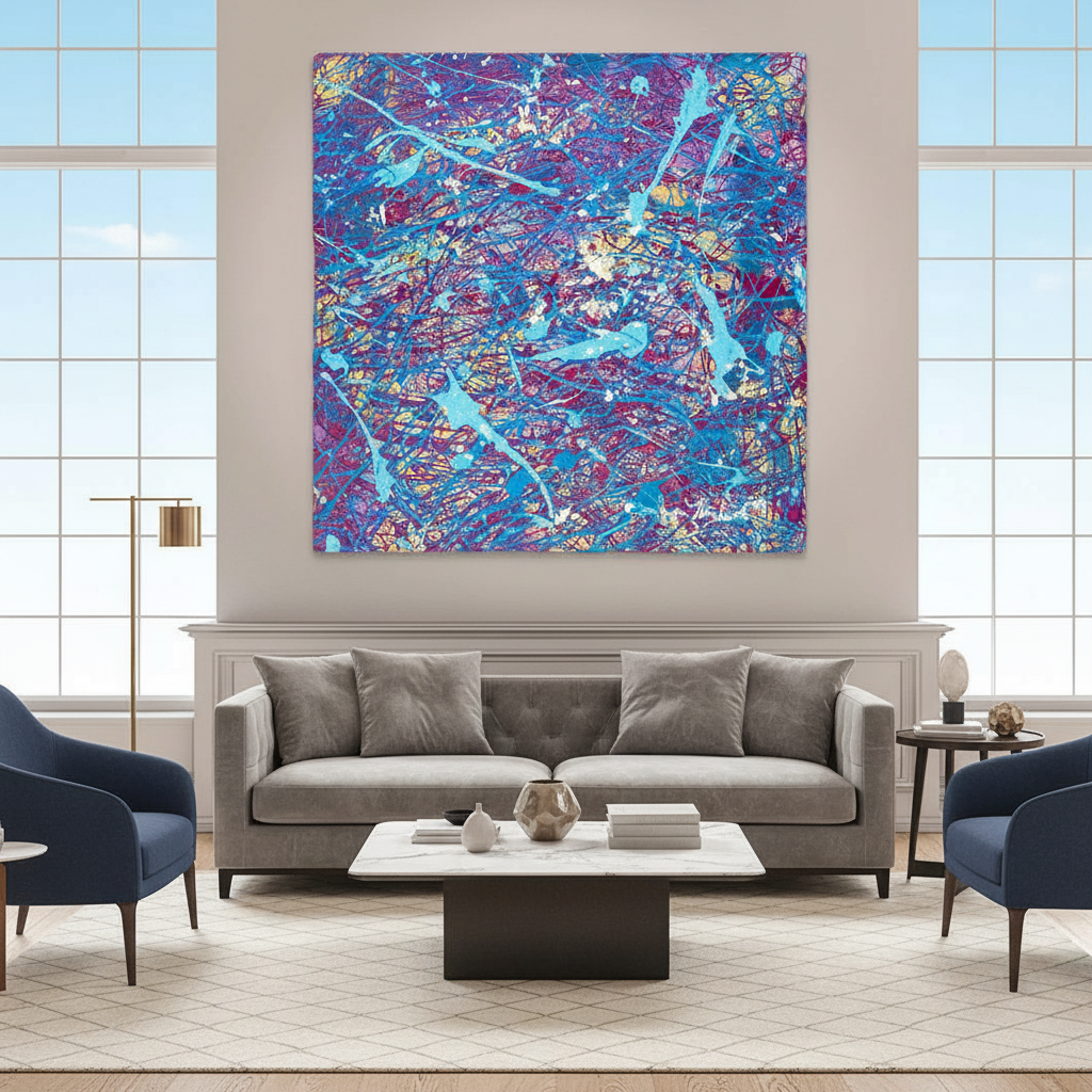 Snowstorm (Print on Canvas) - Jumper Maybach