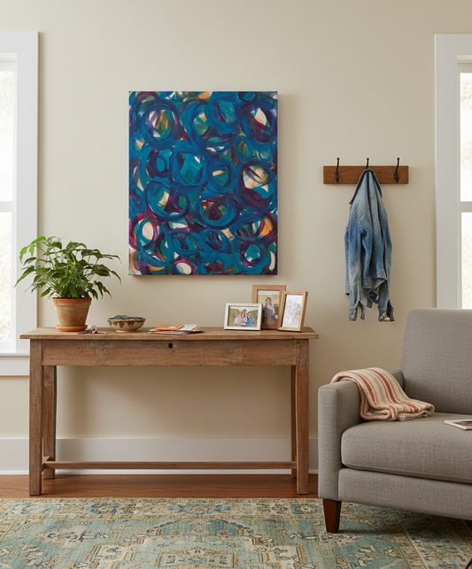 Spinning Out - Original Painting - Jumper Maybach