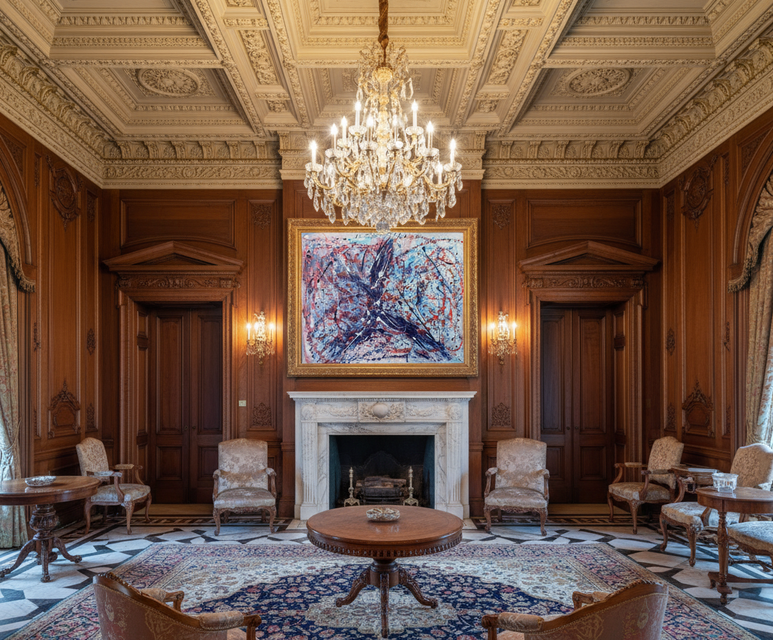 Stars N Stripes Galaxy - Original Painting