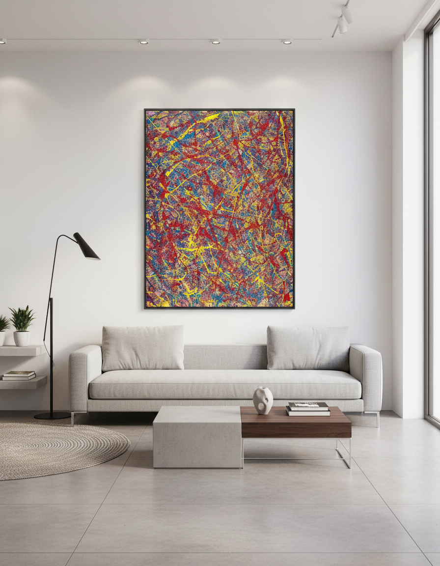Surreal Cartography (Print on Canvas) - Jumper Maybach