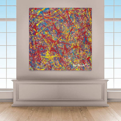 Surreal Cartography (Print on Canvas) - Jumper Maybach