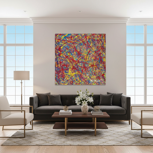 Surreal Cartography (Print on Canvas) - Jumper Maybach