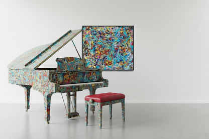 Taffy Galaxy Whew - Original Painting