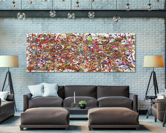 Taffy Celebration #3 - Original Painting - Jumper Maybach