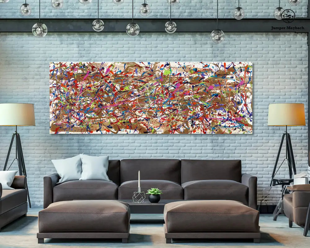 Taffy Celebration #3 - Original Painting - Jumper Maybach