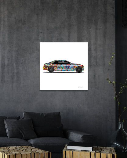 1 - Taffy Galaxy Whew Car by Jumper Maybach® (Print on Canvas)