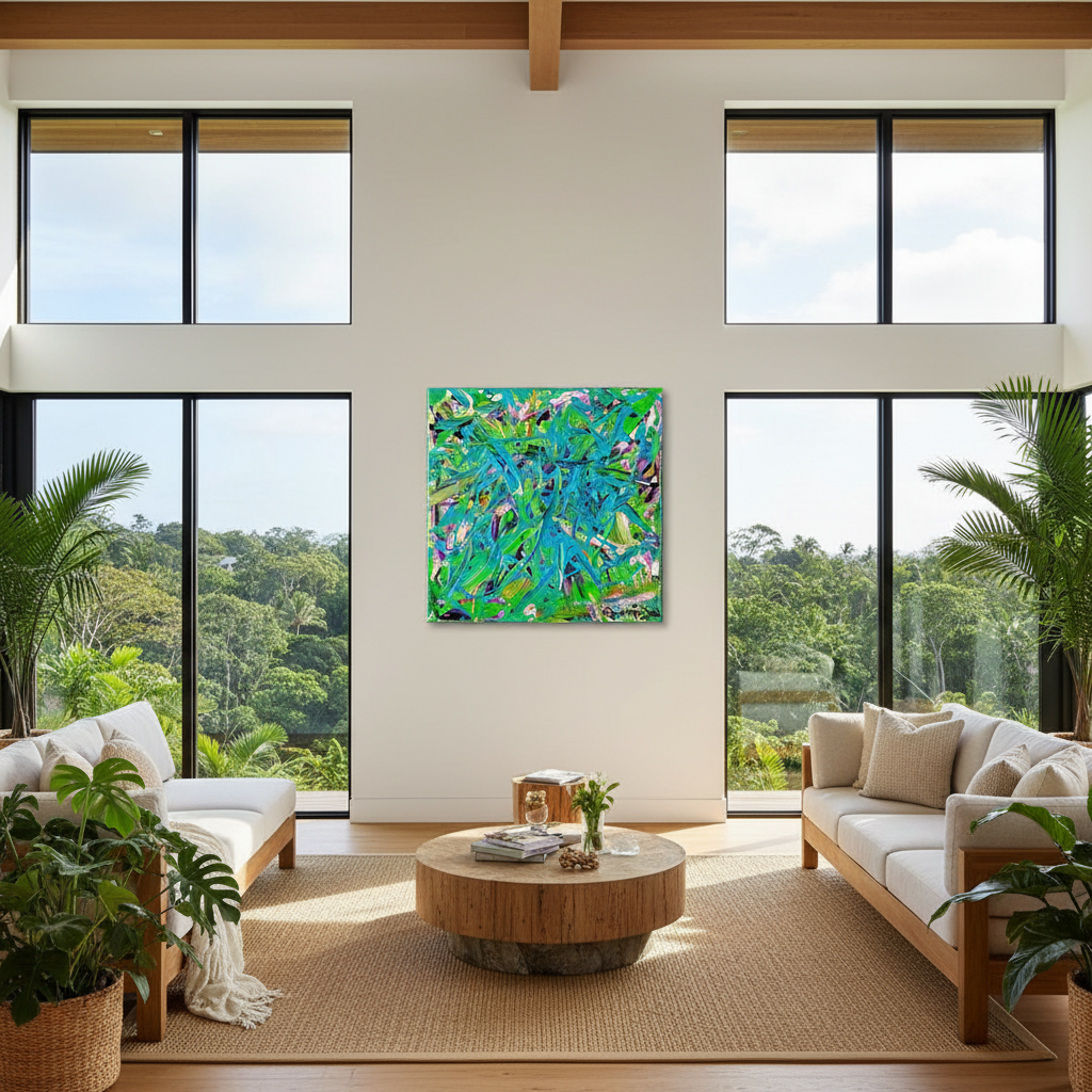 Tropical Forest - Original Painting - Jumper Maybach