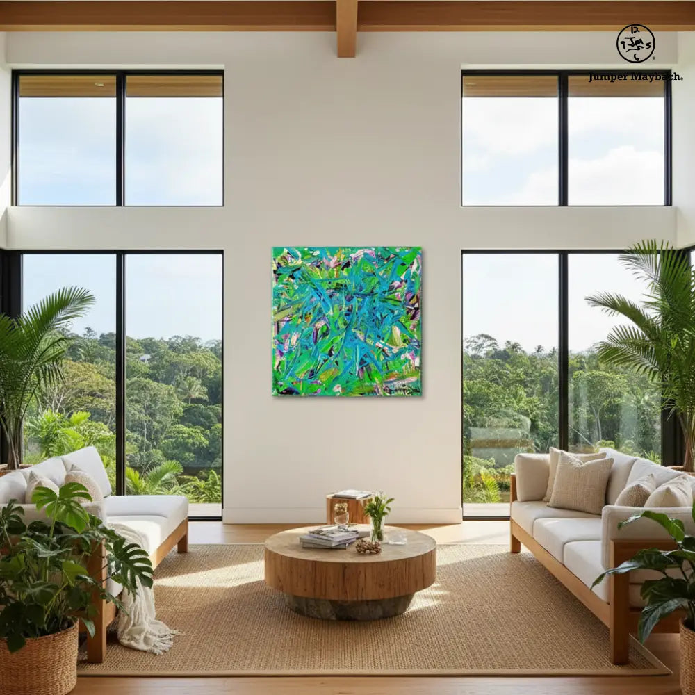 Tropical Forest - Original Painting - Jumper Maybach