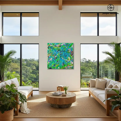 Tropical Forest - Original Painting - Jumper Maybach