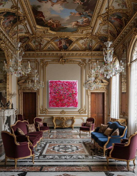 Venetian Rain  (Print on Canvas) - Jumper Maybach