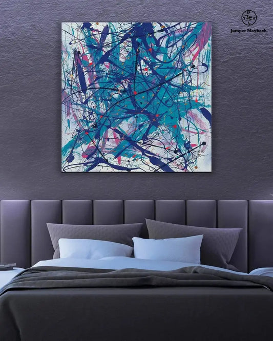 Venetian Rhapsody Purple Haze  (Print on Canvas) - Jumper Maybach