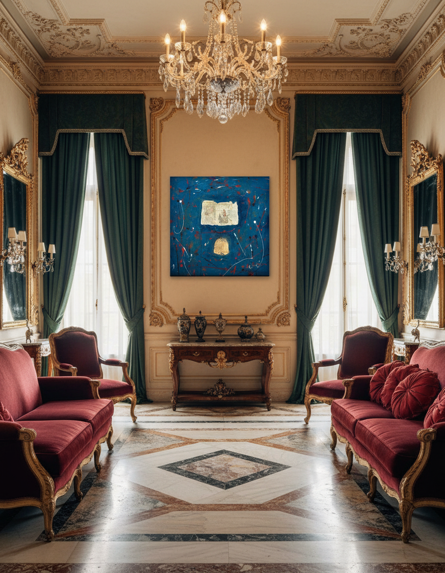 Venice Starburst  (Print on Canvas) - Jumper Maybach