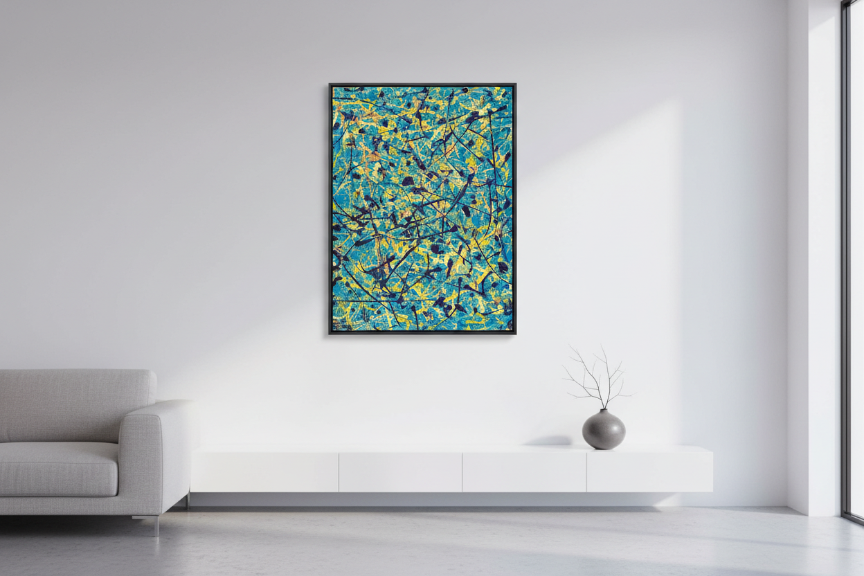 Saturn Sunrise - Original Painting