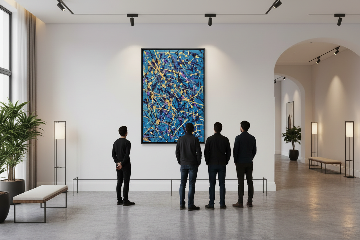 Neptune Secret Moon - Original Painting