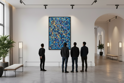 Neptune Secret Moon - Original Painting