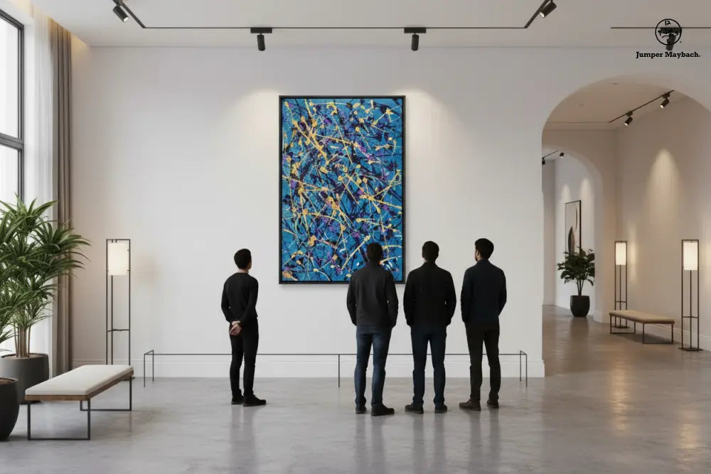 Neptune Secret Moon - Original Painting - Jumper Maybach