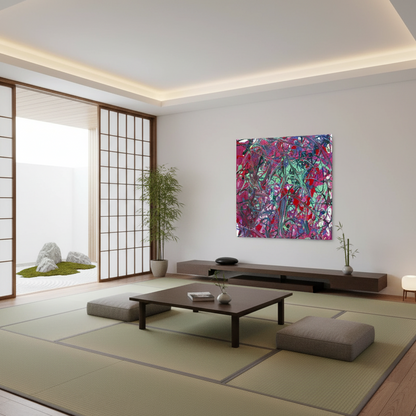 Yoga  (Print on Canvas) - Jumper Maybach