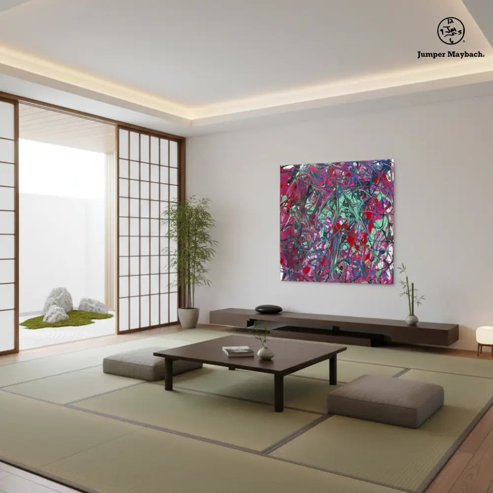 Yoga  (Print on Canvas) - Jumper Maybach