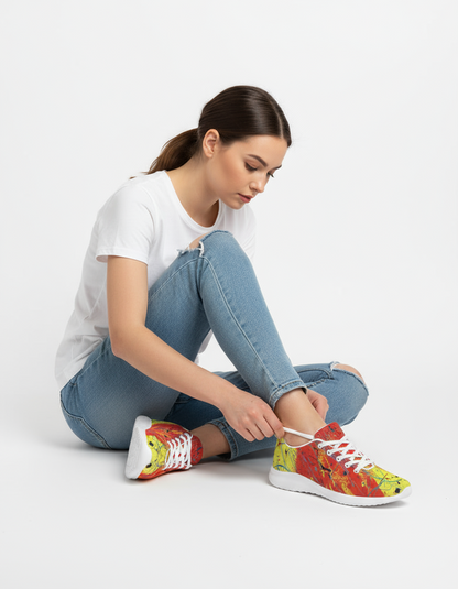 Red Rocket Women's Athletic Shoe  by Jumper Maybach® - Jumper Maybach