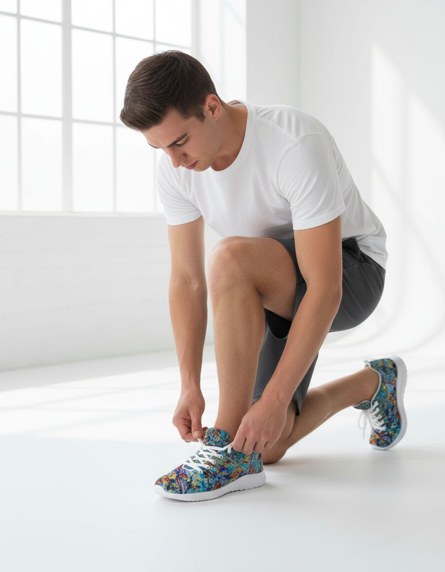 Taffy Galaxy Men's Athletic Shoe  by Jumper Maybach® - Jumper Maybach