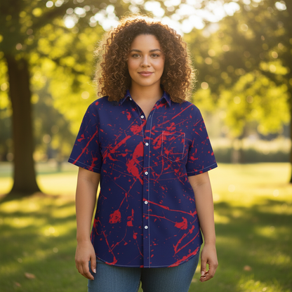 Aliens on Venus PLUS SIZE Resort UNISEX Shirt by Jumper Maybach®
