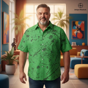 Aliens in the Forest PLUS SIZE Resort UNISEX Shirt by Jumper Maybach®