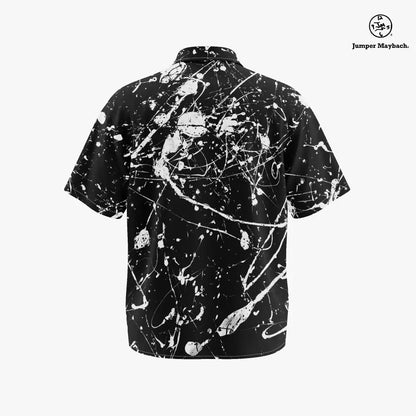 Plus size men's unisex shirt featuring alien and moon design by Jumper Maybach, made by JetPrint Fulfillment.