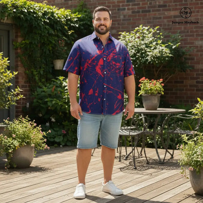 Plus size unisex shirt featuring alien and Venus design by Jumper Maybach, in men's casual clothing style.