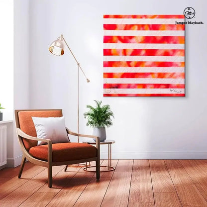 Artopia flag (Embellished-Hand Signed by the Artist) - Jumper Maybach Prints