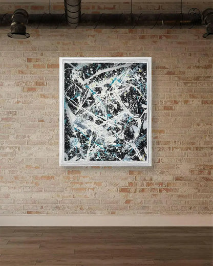 Print of "Awakening" by Jumper Maybach, displayed on paper, showcasing vibrant colors and detailed artwork.