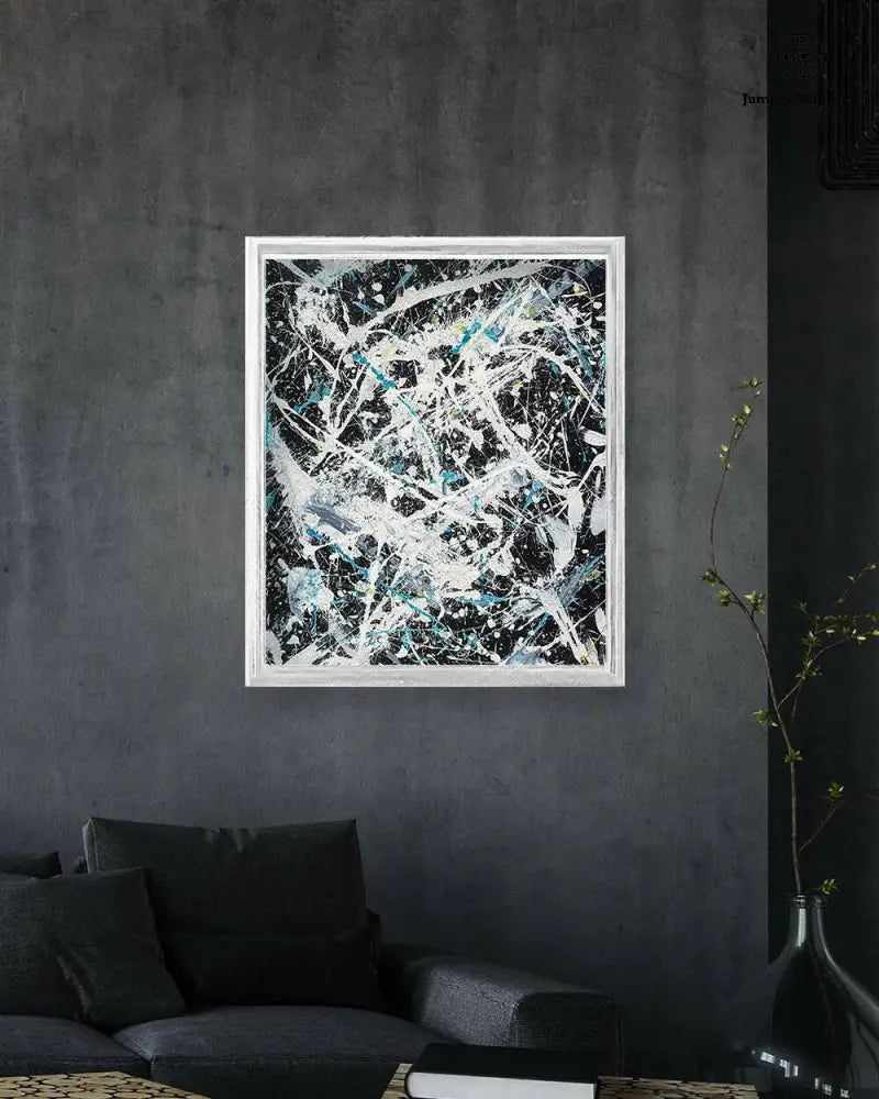 Print of "Awakening" by Jumper Maybach, showcasing vibrant artwork on paper, suitable for framing or wall display.