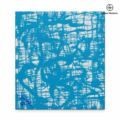 Azure Awakening (Print on Canvas) - square studio shot - Jumper Maybach Prints