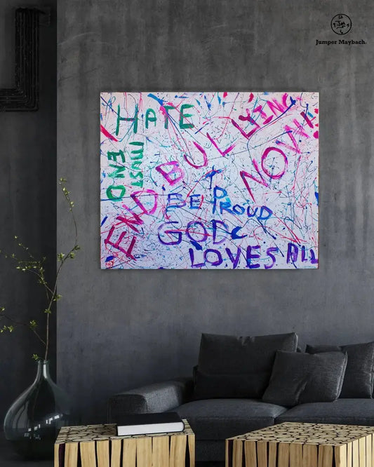 Be Proud #1 - Original Painting - Jumper Maybach Artwork