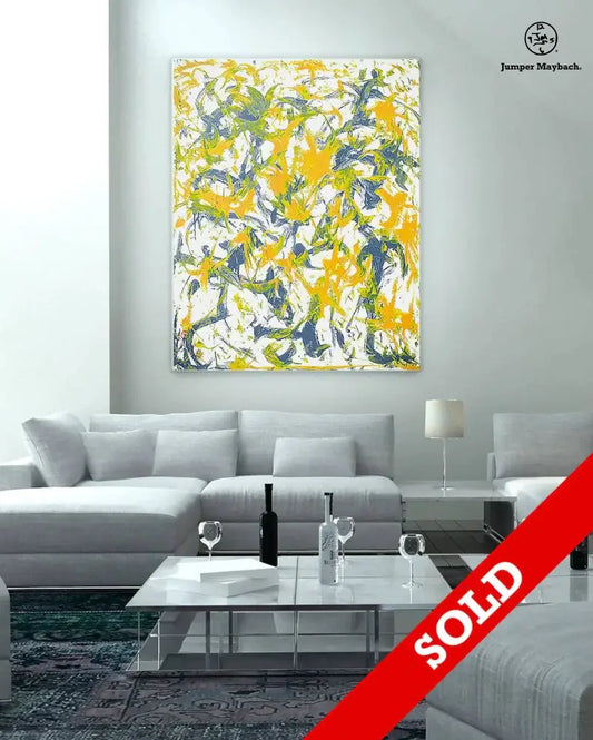 Birds of Peace - Original Painting - SOLD - Jumper Maybach Artwork