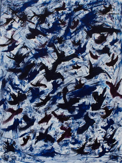 Blue Angels - Original Painting - Jumper Maybach Artwork