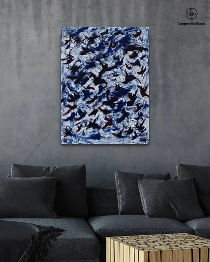 Blue Angels - Original Painting - Jumper Maybach Artwork