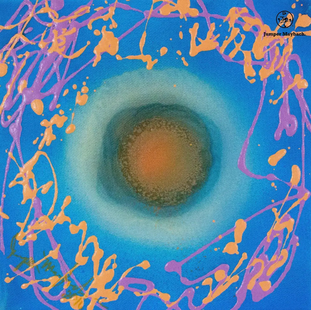 Blue Sun - Original Painting - SOLD - Jumper Maybach Artwork