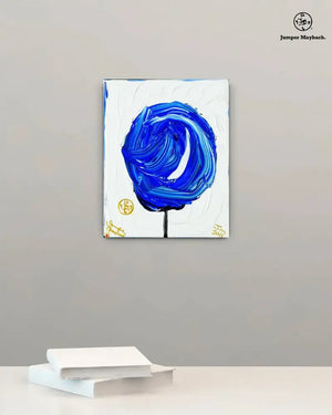 Blueberry Cotton Candy #1 - Original Painting