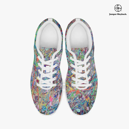 Boundless Beginnings athletic sneakers by Jumper Maybach for men and women, featuring stylish design and comfortable fit.