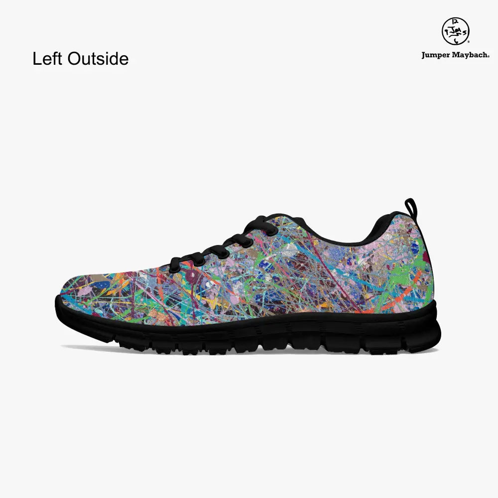 Boundless Beginnings athletic sneakers by Jumper Maybach, featuring stylish design and comfortable fit for men and women.
