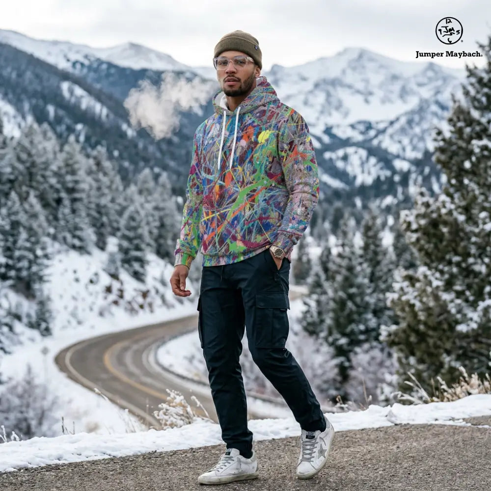 Boundless Beginnings - Unisex Pullover Hoodie by Jumper Maybach® - All Over Prints