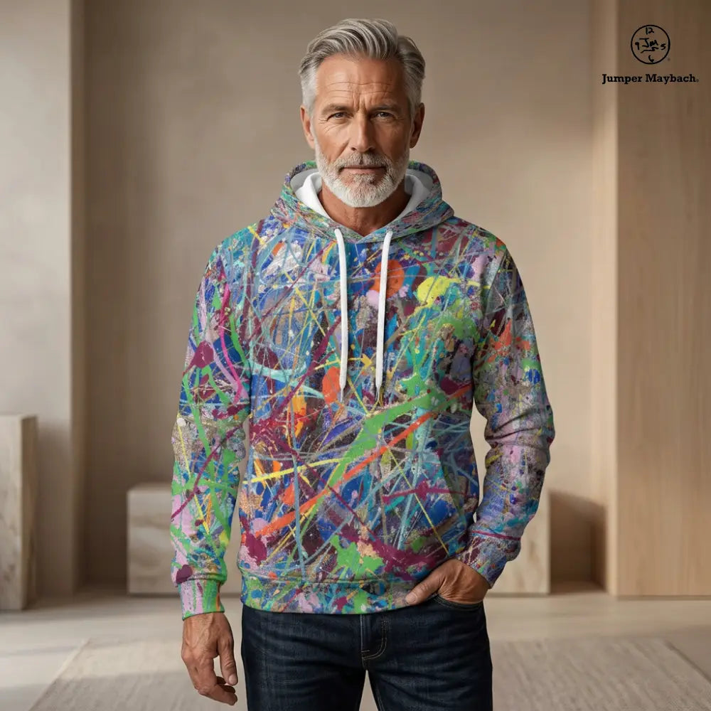 Boundless Beginnings - Unisex Pullover Hoodie by Jumper Maybach® - S - All Over Prints