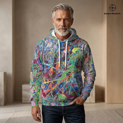 Boundless Beginnings - Unisex Pullover Hoodie by Jumper Maybach® - S - All Over Prints