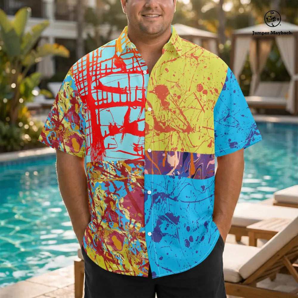 Bravo! Bravo! PLUS SIZE Resort UNISEX Shirt by Jumper Maybach® - Jumper Maybach Men's Clothing