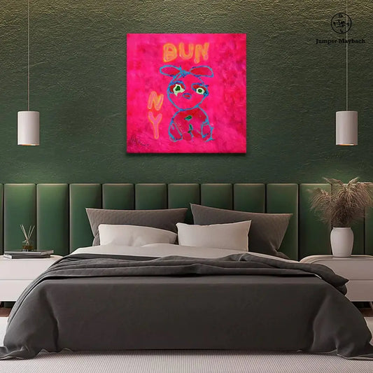 Bunny (Embellished-Hand Signed by the Artist) - Jumper Maybach Prints